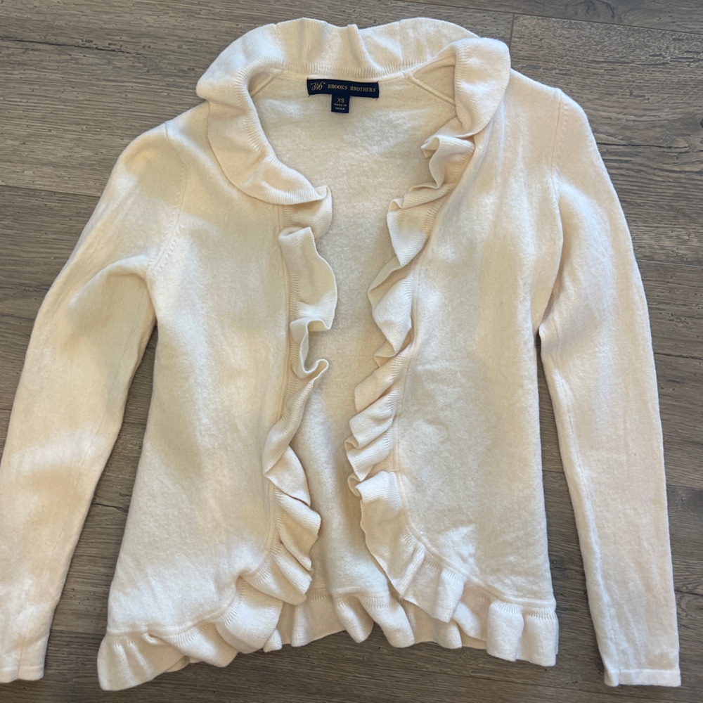 Brooks Brothers Merino wool extra small cardigan